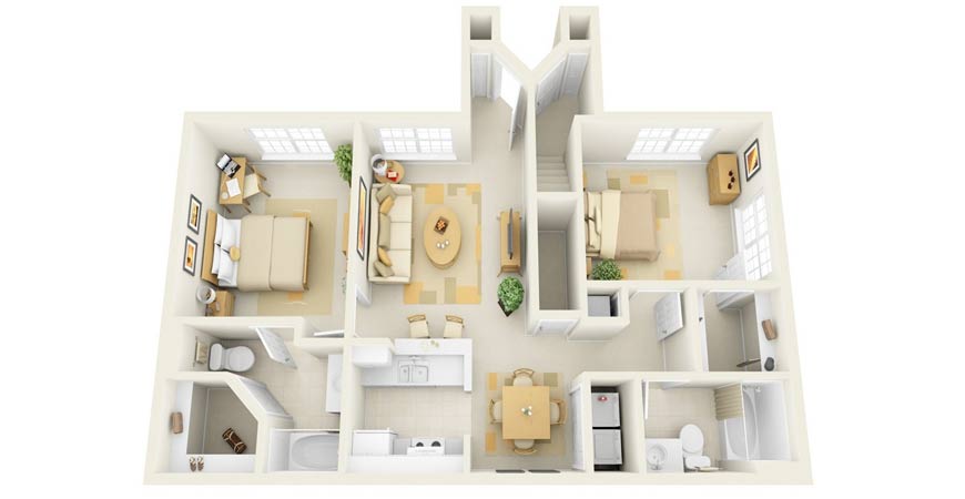 варианты планировки квартиры